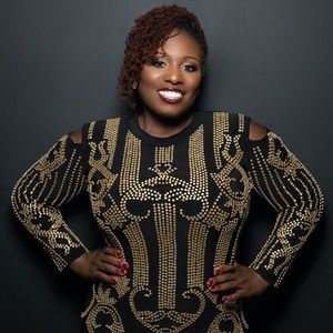 Black and Gold Dress